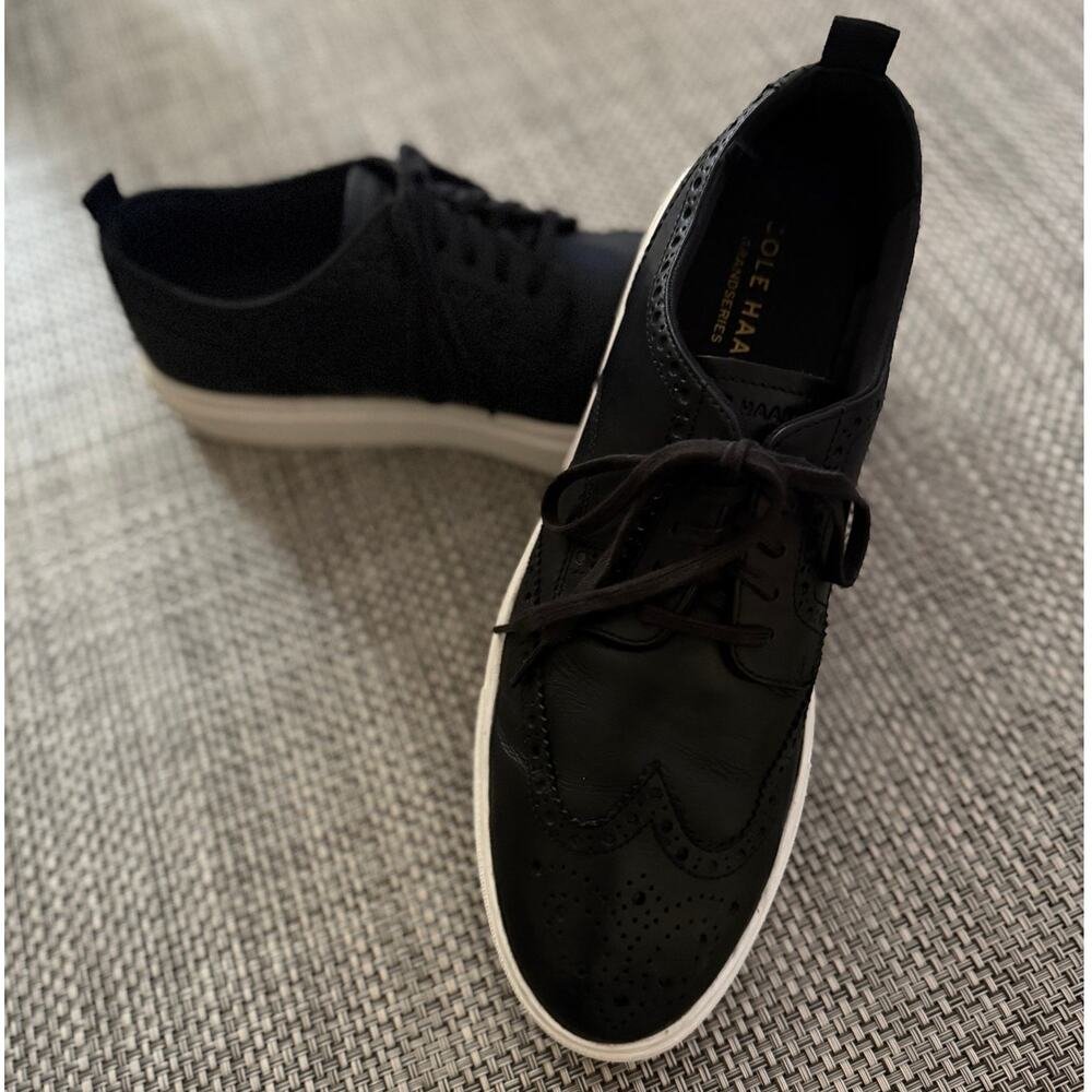 COLE HAAN Mens Grandseries Winslow Leather Wingtip Sneakers Shoes Sporty Prep 13